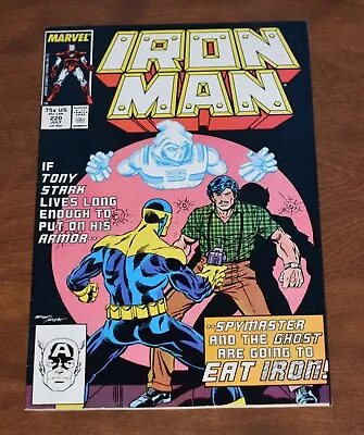 Buy IRON MAN #220 Marvel Comics 1987 FN/VF 2nd Appearance Of Ghost • 4.45£