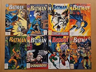 Buy Batman #480, 482-485, 487-489 Lot Of 8 DC 1992 High Grade  • 20.08£