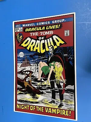 Buy Marvel Comics The Tomb Of Dracula Monster Issue #1 Poster Pin Up New. • 21.10£