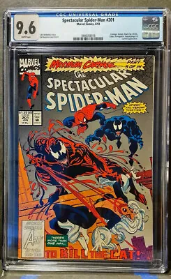 Buy Spectacular Spider-Man 201  CGC 9.6 NM+  W/ PAGES  N/CASE • 70.96£