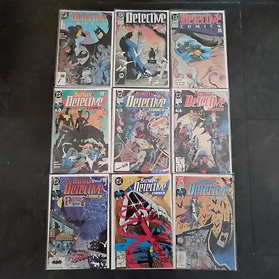 Buy Detective Comics #609 To #617 - DC 1989/1990 - Batman - 9 Comic Unbroken Run • 19.99£
