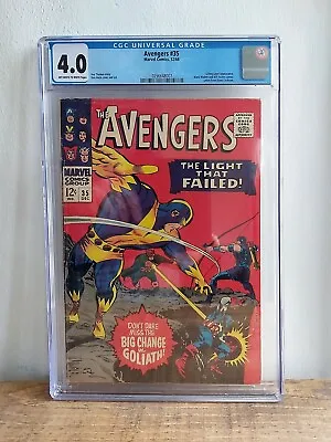 Buy Avengers #35 Don Heck Cover/Art CGC 4.0 • 89.95£
