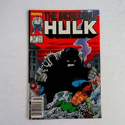 Buy Incredible Hulk 333 (1987) 1st Printing Newsstand Marvel Comics IJ • 15.98£