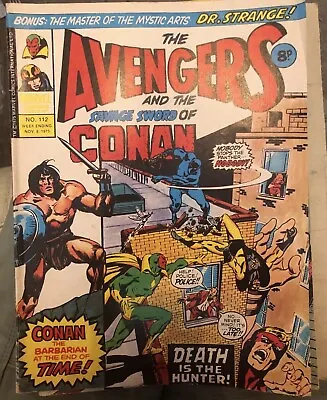 Buy The Avengers & The Savage Sword Of Conan Issue #112 • 20£