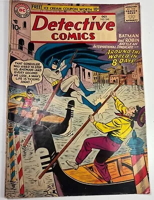 Buy Detective Comics #248 - Golden Age 1957 Batman - Bill Finger - Moldoff Cover HOT • 76.33£