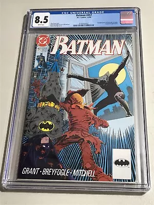 Buy 1990 Batman #457 CGC 8.5 1st App Of Tim Drake As Robin Scarecrow  DC Comics • 40.03£