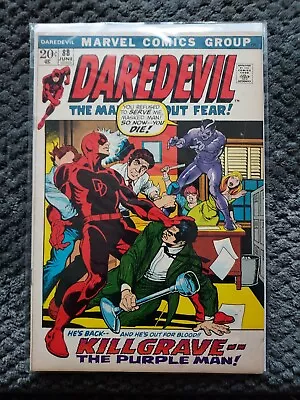 Buy Daredevil Vol.1 #88 (1972) Rtn Of Killgrave: The Purple Man, Origin Of Blk Widow • 43.48£