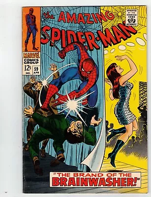 Buy Amazing Spider-Man #59     Marvel Comic 1968  Fine/VeryFine • 103.94£