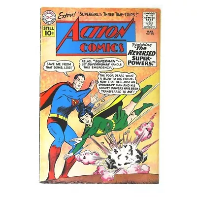 Buy Action Comics (1938 Series) #274 In Very Good + Condition. DC Comics [z` • 71.01£
