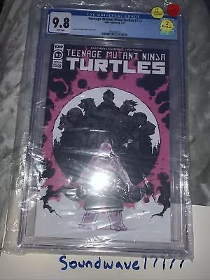 Buy Teenage Mutant Ninja Turtles #113 CGC 9.8 IDW (2020) - 1st App Of Tokka & Rahzar • 39.98£