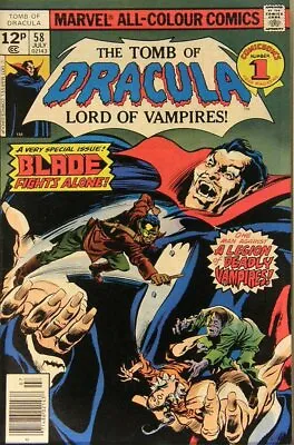 Buy Tomb Of Dracula (Vol 1) #  58 (VFN+) (VyFne Plus+) Price VARIANT ORIG US • 38.99£