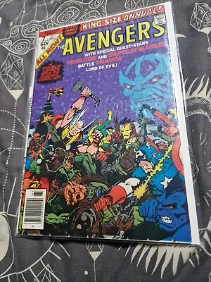Buy Avenger King Size Annual 7. Marvel 1977. Thanos, Warlock & Captain Marvel • 15£