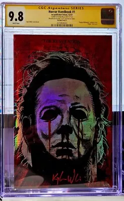 Buy Kyle Willis Horror Compendium Michael Myers Virgin Foil Cover 1/25 CGC Ss 9.8 • 230.54£