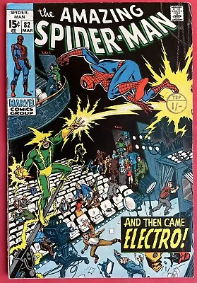 Buy Amazing Spider-Man #82 (1970) Electro Appearance • 74.95£