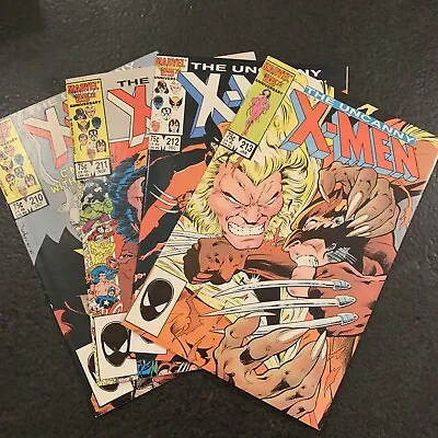 Buy Uncanny X-Men, #210-213, 1st Appearance Marauders, 1986 • 39.41£