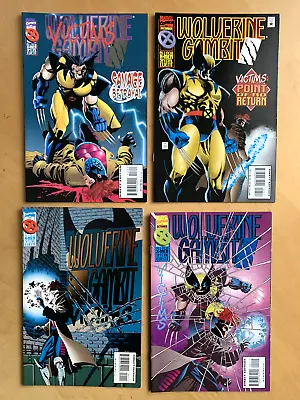 Buy WOLVERINE / GAMBIT :VICTIMS , COMPLETE 4 Issue MARVEL 1995 Series. FOIL Covers • 12.99£