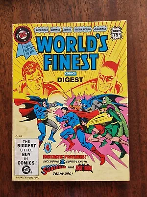 Buy WORLDS FINEST DC BLUE RIBBON DIGEST No 23 1981 DC 1ST PRINT AND ISSUE • 6£