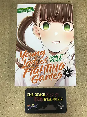 Buy Young Ladies Don't Play Fighting Games Vol. 4 By Eri Ejima / NEW Yuri Manga • 9.76£