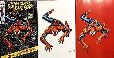 Buy AMAZING SPIDER-MAN #6 - 900th ANNIVERSARY ISSUE - KIRKHAM - RED - WHITE - TRADE • 43.56£