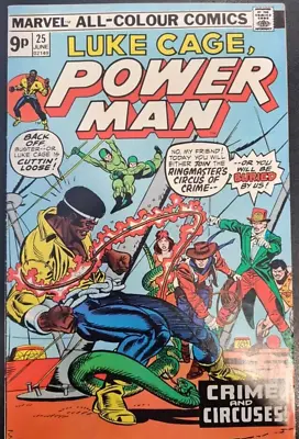 Buy Luke Cage Power Man #25 1975 Pence Variant • 5.95£