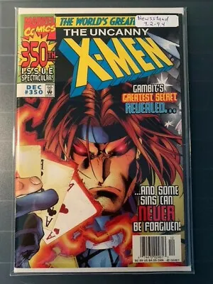 Buy Uncanny X-men #350 NM 9.2-9.4 Newsstand! Gambit Origin! • 31.66£