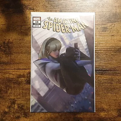 Buy Amazing Spider-Man 48 Marvel 2020 Jeehyung Lee Spider-Gwen Stacy Trade Variant • 14£