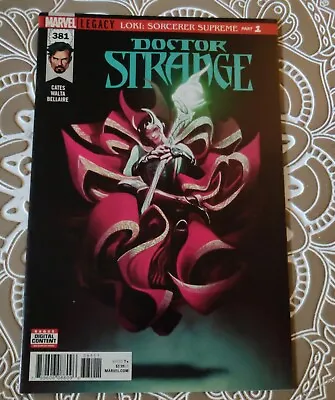 Buy Marvel Comics Doctor Strange Vol.4 #381 Jan 2018 1st App Bats Basset Hound Cates • 16£