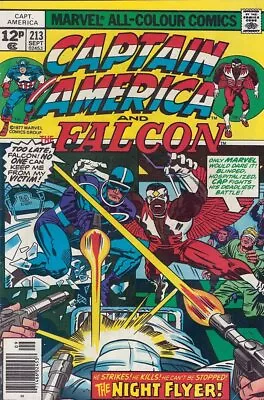 Buy Captain America (Vol 1) # 213 (NrMnt Minus-) (NM-) Price VARIANT AMERICAN • 16.49£