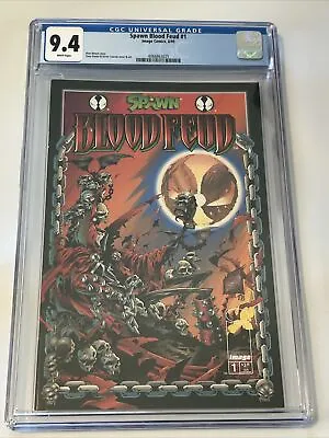 Buy Spawn Blood Feud #1 Image Comics, June 1995 White Pages CGC 9.4 6/95 Early Issue • 118.31£