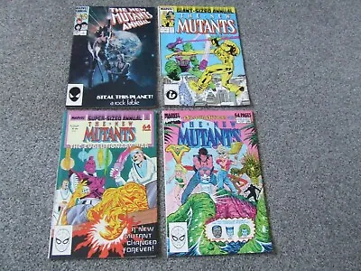 Buy The New Mutants Annuals 1,3,4,5 • 16£