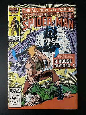 Buy Peter Parker The Spectacular Spider-Man #113 Marvel 1985 High Grade • 3.94£