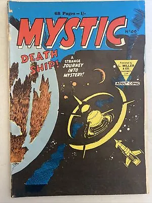 Buy Mystic # 66. Silver Age Undated 1960's.  Rare L.miller & Co. Uk Comic. Fn 6.0 • 16.99£