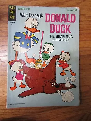 Buy Vintage Gold Key Comics Walt Disney's Donald Duck Bear Rug No 95 July 1964 • 7.93£