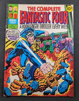 Buy Marvel Comics - The Complete Fantastic Four - Issue No 7 November 1977 • 5.95£