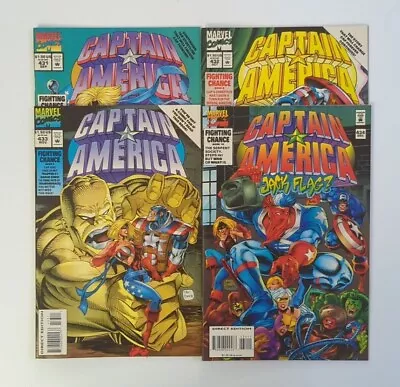 Buy Run Of 4 1994 Marvel Captain America Comics #431-434 VF/NM • 13.27£