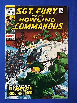 Buy Sgt. Fury And His Howling Commandos #73 VFN- (7.5) MARVEL ( Vol 1 1969) (C) • 17£