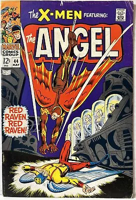 Buy 1968 Marvel Comics The X-Men #44 The Angel 1st Appearance Of Red Raven VG+ • 28.08£