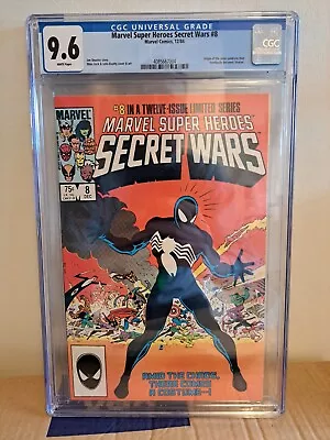 Buy Marvel Super Heroes Secret Wars #8 CGC NM 9.6 White Pages.  • 279£