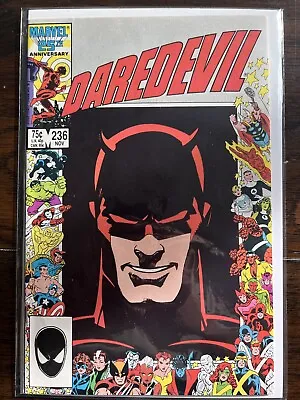 Buy Marvel Comics 1985 #236 25th Anniversary Daredevil NM Bagged And Boarded • 9.48£