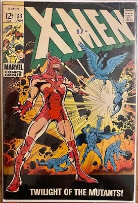 Buy UNCANNY X-MEN #52  (1969) Twilight Of The Mutants - Erik The Red • 45£