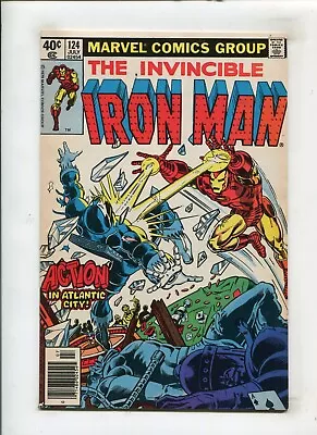 Buy Iron Man #124 (8.0) Newsstand!! 1979 • 7.90£