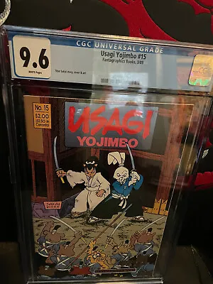Buy Usagi Yojimbo 15 Cgc 9.6 Wp Fantagraphics 1989 • 38.74£