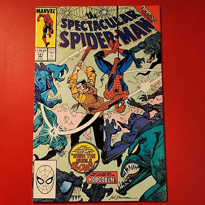 Buy Spectacular Spiderman #147 1989 Marvel Comic Book VF • 6.40£