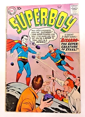 Buy Superboy V1 (1949) #68vg+ Origin/1st Original Bizarro! • 592.96£