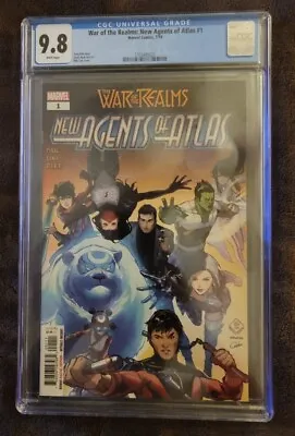 Buy War Of The Realms: New Agents Of Atlas #1 *CGC 9.8* 1st Appearances Marvel 2019 • 63.33£