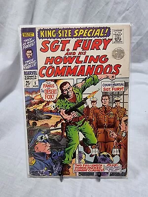 Buy Sgt. Fury And His Howling Commandos King-Size Special #5 Marvel 1969 • 24.99£