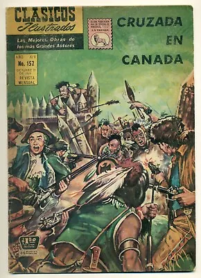 Buy CLASICOS ILUSTRADOS #152 Cruzada En Canada, La Prensa Comic 1969 • 8.02£