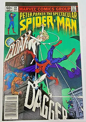 Buy Spectacular Spider-man #64 Cloak & Dagger 1st Appearances *1982* Newsstand 8.0 • 63.07£