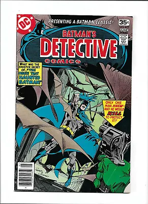 Buy Detective Comics #477 [1978 Gd+]  The House That Haunted Batman!  • 4.74£