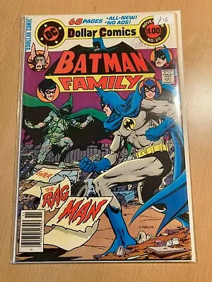 Buy Batman Family 20 – Bronze DC Comics Batman (1976) - Last Issue - VFN • 18£